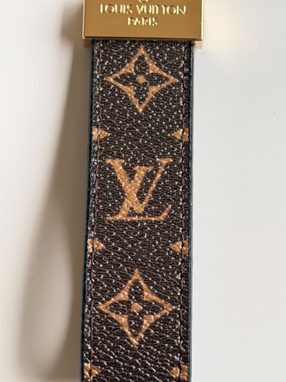 Louis Vuitton Dragonne Key Holder Classic Monogram Brown - Picture 3 of 5